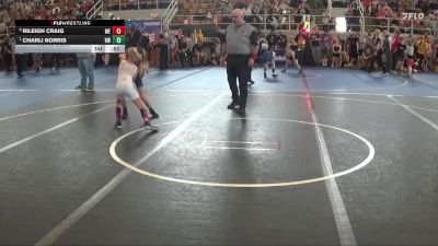 60 lbs Cons. Semi - Charli Norris, Big Walnut vs Rileigh Craig, Miami East
