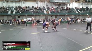 141 lbs Quarterfinal - Giosue Hickman, Northwestern vs Charles Curtis, Northern Illinois