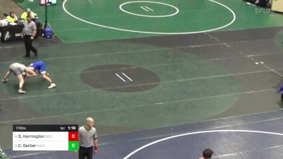 172 lbs Round Of 32 - Sam Harrington, Diocese Of Erie vs Cole Gerber, South Williamsport