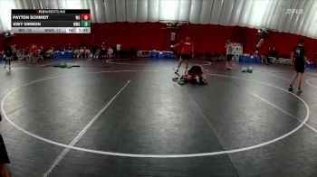 144 lbs Placement Matches (8 Team) - Payton Schmidt, WCAABE Knights vs Joey Sirmon, Wheaton Warrenville South