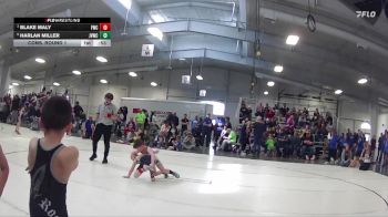 33 lbs Cons. Round 1 - Blake Maly, Fremont Wrestling Club vs Harlan Miller, Jr. Viking Wrestling Club