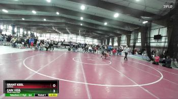 125 lbs Cons. Round 1 - Grant Keel, Uintah vs Cain Vigil, Team Prestige