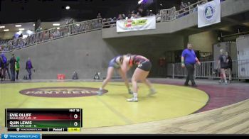 164 lbs Quarterfinal - Quin Lewis, Toledo Mat Club vs Evie Olliff, Dallas Mat Club