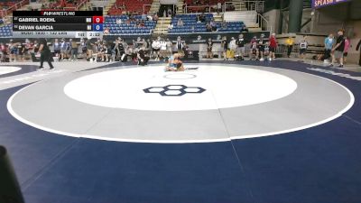 132 lbs Cons. Rd Of 64 - Gabriel Roehl, Minnesota vs Devan Garcia, Michigan