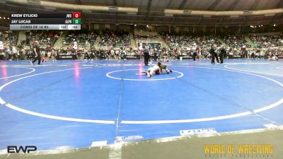 55 lbs Consi Of 16 #2 - Krew Eylicio, Juggernaut Wrestling Club vs Jay Lucas, Alpha Elite