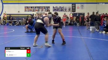JV-46 lbs Round 2 - David Jones, Benton Community vs Preston Fox, Assumption, Davenport