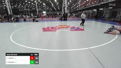 174 lbs Rr Rnd 2 - Jagger Vitelli, Red Devil Wrestling Club vs Elijah Simak, Nazareth