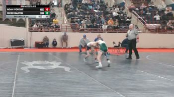 65_B lbs Round Of 64 - Noah Vought, Nescopeck vs River Martin, Connellsville