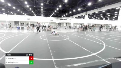 116 lbs Final - Trinity Garza, Red Wave Wrestling vs Caterina Barriga, Apex Wr Ac