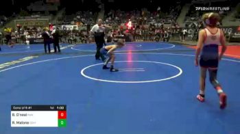 88 lbs Consolation - Brogan O'neal, Raw vs Royce Malone, Contenders Wrestling