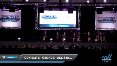 CDX Elite - G4ORCE - All Star Cheer [2022 L4.2 Senior - D2 Day 2] 2022 Spirit Fest Providence Grand National