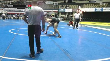 165 lbs Placement (16 Team) - Mason Buckler, Frostburg State vs Bo Perkins, Newberry College
