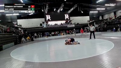 149 lbs Cons. Round 2 - Dax Lopez, Oklahoma City vs Cameron Crittenden, Northern Oklahoma College-Tonkawa