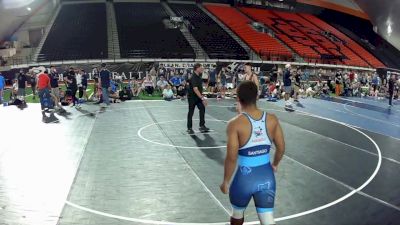 145 lbs Jet Abbott, Utah 2 HS Boys vs Jrae Santiago, Hawaii 4 HS Boys