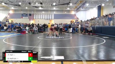132 lbs Cons. Round 1 - Parker Hall, New Albany High School vs Donald Helfrich, D`Iberville High School