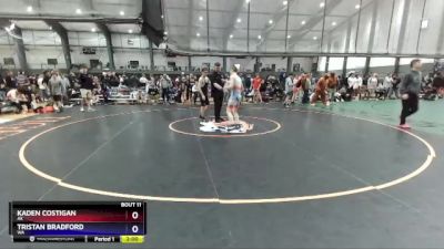 120 lbs Champ. Round 1 - Kaden Costigan, AK vs Tristan Bradford, WA