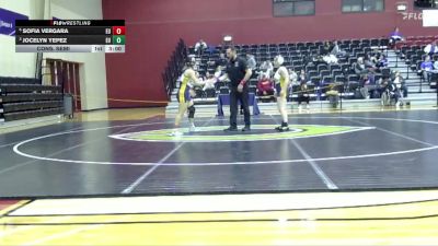 145 lbs Cons. Semi - Sofia Vergara, Emmanuel University vs Jocelyn Yepez, Emmanuel University