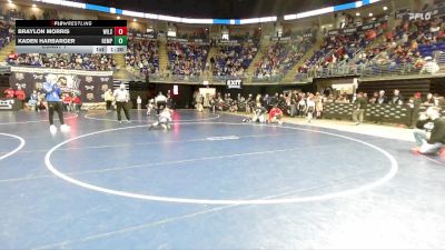 55 lbs Consy 1 - Braylon Morris, Wilson Area vs Kaden Harbarger, Hempfield