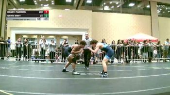 132 lbs Consi Of 64 #2 - Danny Paredes, Westlake HS vs Gavin Britt, Little Vikings WC