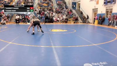 144 lbs Cons. Round 3 - Garrett Hager, Torrington vs Taiden Hunt, Buffalo