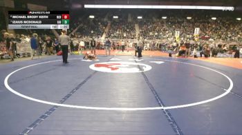 4A-113 lbs Semifinal - Michael Brody Keith, Natrona County vs Izaius McDonald, Cheyenne East