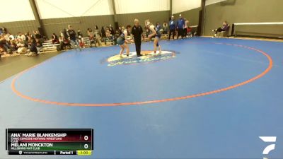 145 lbs Cons. Round 1 - Melani Monckton, Hillsboro Mat Club vs Ana` Marie Blankenship, CNWC Concede Nothing Wrestling Club