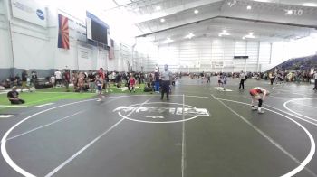 82 lbs Rr Rnd 1 - Isaiah Baca, New Mexico Bad Boyz vs Brighton Crandell, Mogollon