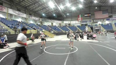 145 lbs 2nd Place - Isabella Medrud, Great Falls Bison vs Addison Clixby, Team Montana