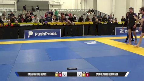 Zacorey Lyle Eichstadt vs Kauai Gattas Nunes 2025 World IBJJF Jiu-Jitsu No-Gi Championship