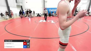 60 kg Consi Of 4 - Shane McFillin, Steller Trained EMBO vs Eric Swanson, Seagull Wrestling Club