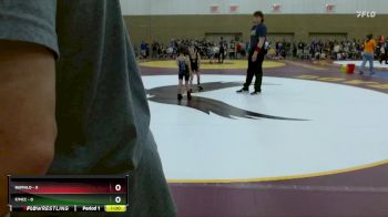 45 lbs Semis (4 Team) - Koi Huckin, Buffalo vs Baylor Sel, F/MCC