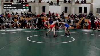 120 lbs Consi Of 8 #1 - Zac Faria, North Attleborough vs Jonathan Stowik, Cumberland