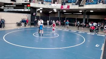 135 lbs Cons. Round 6 - Olyve Havens, Unattached vs Ruby Gavina, Unattached