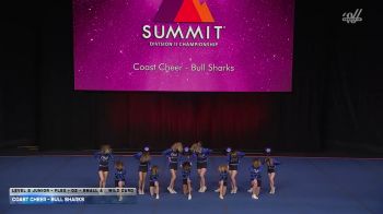 Coast Cheer - Bull Sharks [2026 L2 Junior - Flex - D2 - Small A Wild Card] 2026 The D2 Summit