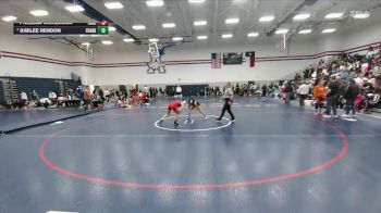 100 lbs 1st Place Match - Jubilee Rendon, El Paso Franklin vs Preslea Wilkerson, Carl Albert