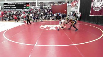 157 lbs 5th Place - Kaden Dressel, Lakeway Christian Academy vs Jackson Barnes, St. Mark's School Of Texas