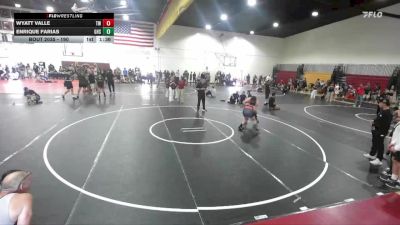190 lbs Quarterfinal - Wyatt Valle, Threshold WC vs Enrique Farias, Glendora High School