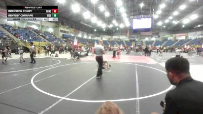 74 lbs Consolation - Brekston Conry, Pomona Elite vs Bentley Churape, Ridge WC