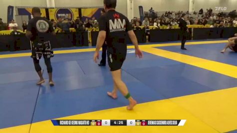 Jeremias Cassemiro Alves Silva vs Richard Ge Keong Masato Ho 2024 World IBJJF Jiu-Jitsu No-Gi Championship