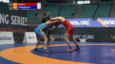 61 kg - Seth Gross, USA vs Assylzhan Yessengeldi, KAZ