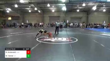 73 lbs Consolation - Malaki Andaverdi, Hurricane vs Weston Tanner, USA Gold