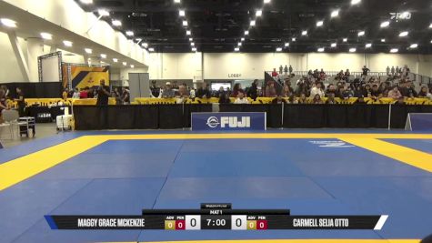 Carmell Selia Otto vs Maggy Grace McKenzie 2025 World IBJJF Jiu-Jitsu No-Gi Championship