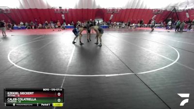 170-171 A Round 2 - Caleb Colatrella, Cameron vs Ezekiel Sieckert, WCAABE