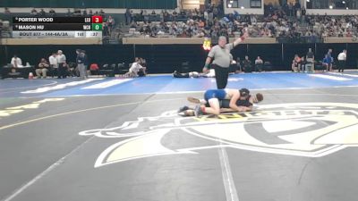 144-4A/3A 5th Place Match - Porter Wood, Leonardtown vs Mason Hu, Winston Churchill