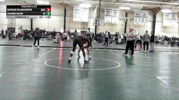 174 lbs Consi Of 4 - Nathan Blanchette, Rutgers vs Xavier Giles, Princeton