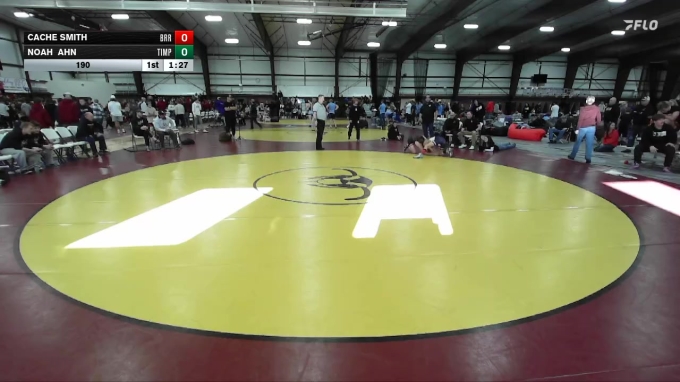 Cache Smith 106 lbs Round 5 (8 Team) - Noah Ahn, Timpanogos vs Cache Smith, Bear River