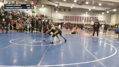 144 lbs 5th Place - Luciano Lauriano, Marlborough vs Matthew Costello, Hanover