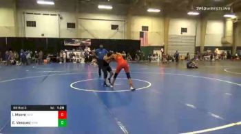 122 lbs Prelims - Indhira Moore, Patriot Wrestling Inc vs Emily Vasquez, Warrior Girls Wrestling Club