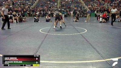 4A 138 lbs Semifinal - Jackson Rowling, Hough vs Jack Gibson, Northwest Guilford