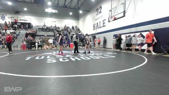 117 lbs Quarterfinal - Paige Amann, Henryetta vs Emry Fields, Muskogee